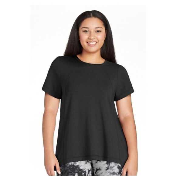 Women’s Active Athletic Workout Lightweight Short Sleeve T-Shirt 2-Pack Size XXL - Picture 3 of 7